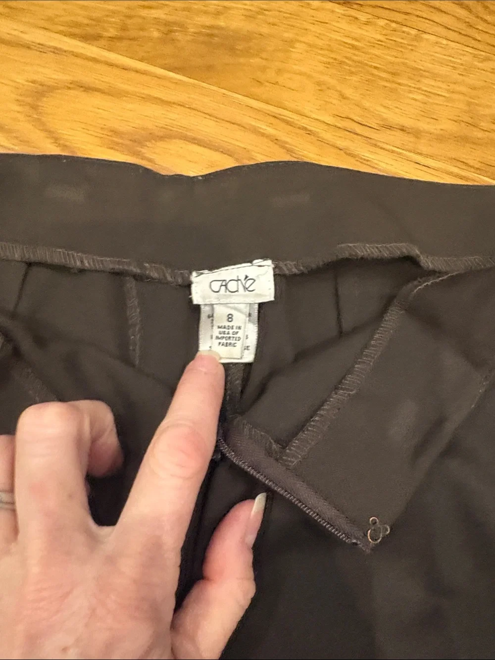 Cache Brown Boot Cut Pants - Picture 5 of 7